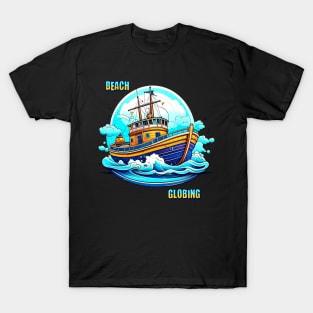 Beach Globing T-Shirt